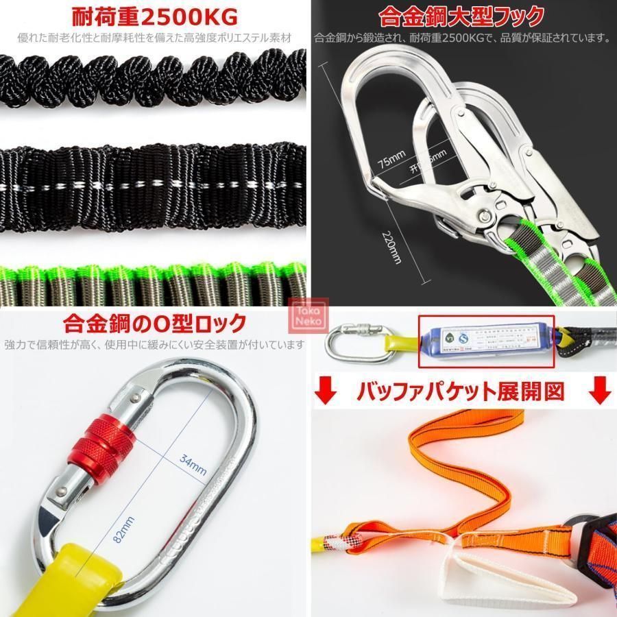 フルはーネス安全帯 落下防止