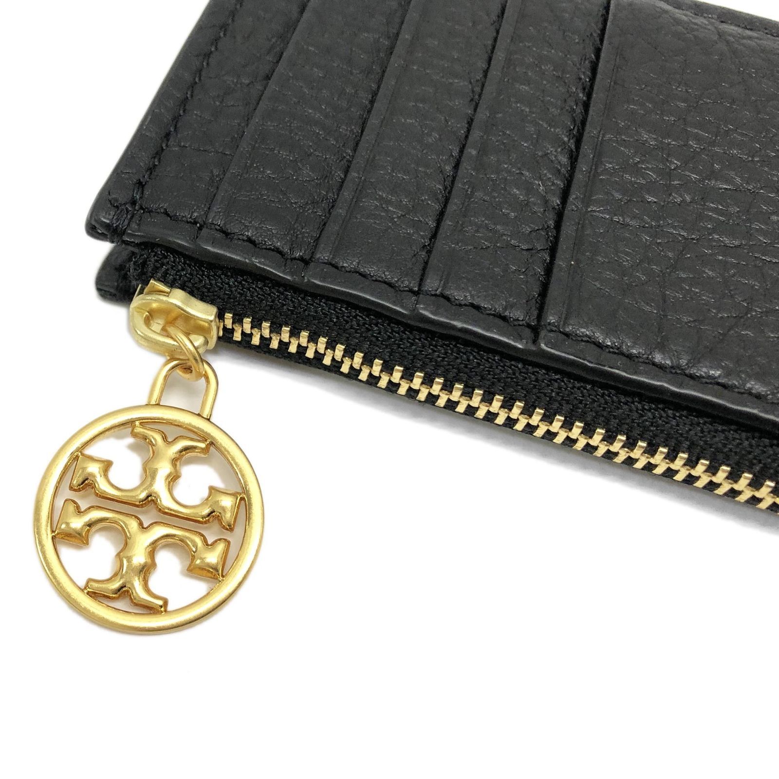 新品 TORY BURCH トリーバーチ 134554 001 MILLER TOP-ZIPカードケース