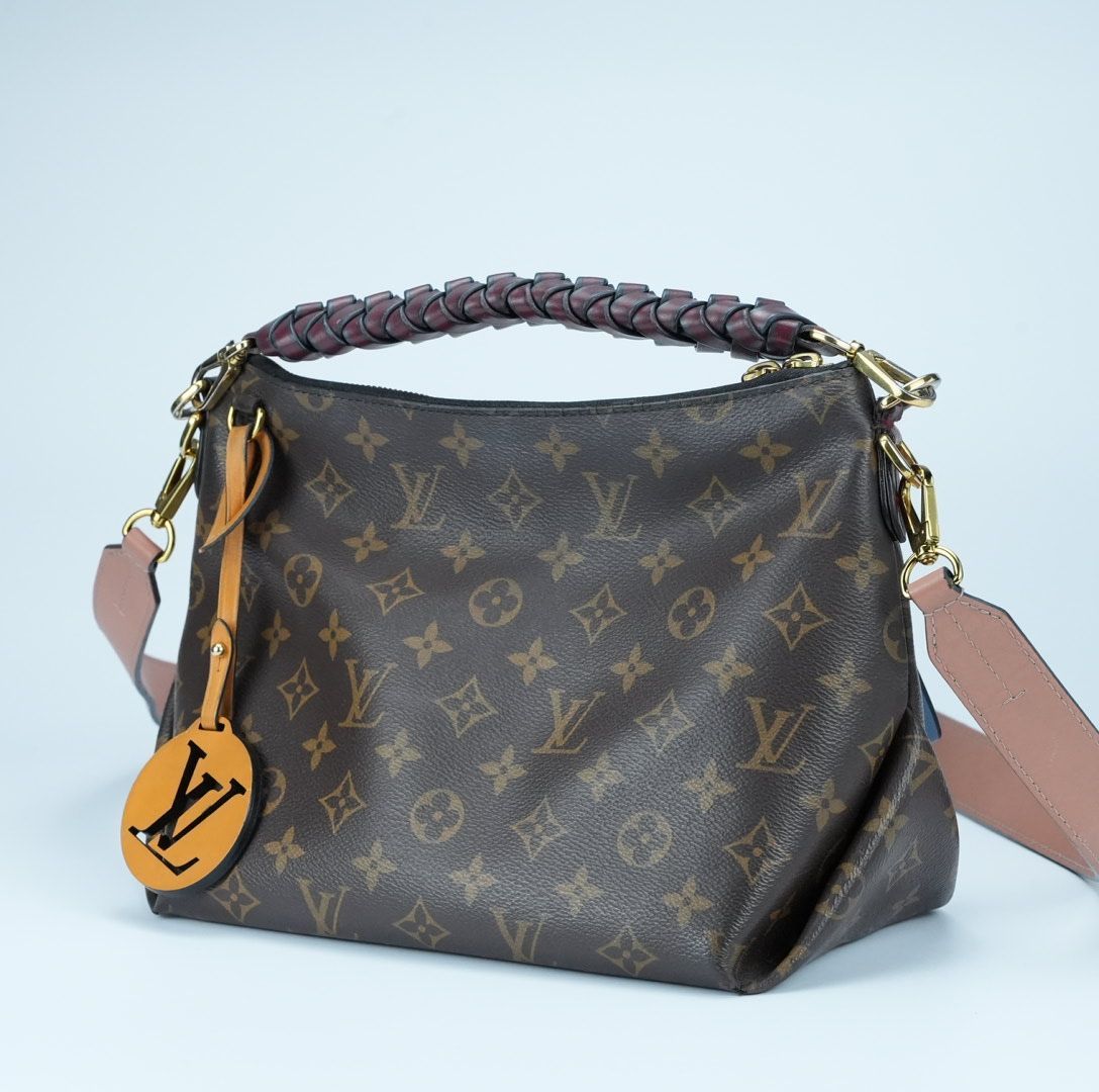 ★美品★　ルイヴィトン　モノグラム　ゾエ　フューシャ　折財布 美品 【LOUIS VUITTON】ルイヴィトン『モノグラム アンプラント