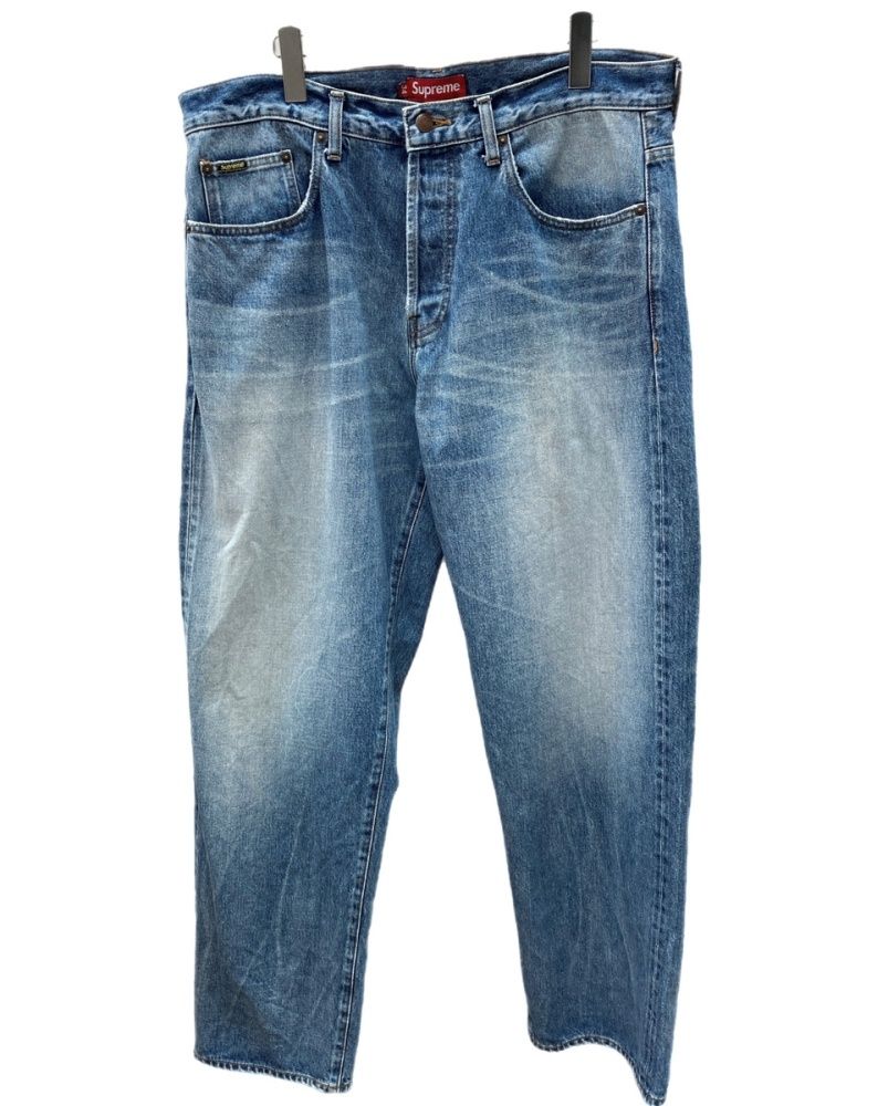 シュプリーム SUPREME 24FW Distressed Loose Fit Selvedge Jean