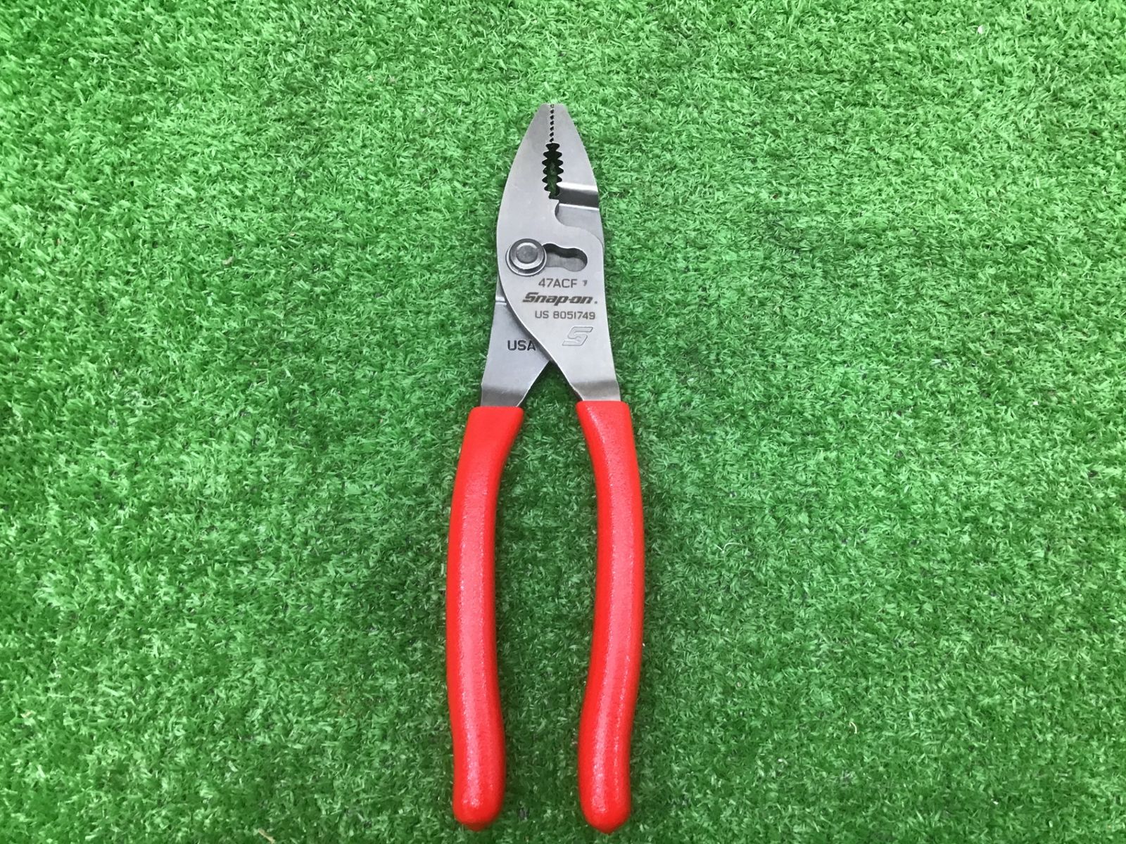 スナップオン Snap-on♪コンビネーションプライヤー47ACF♪赤 レッド♪アクトツール富山店♪BRコン