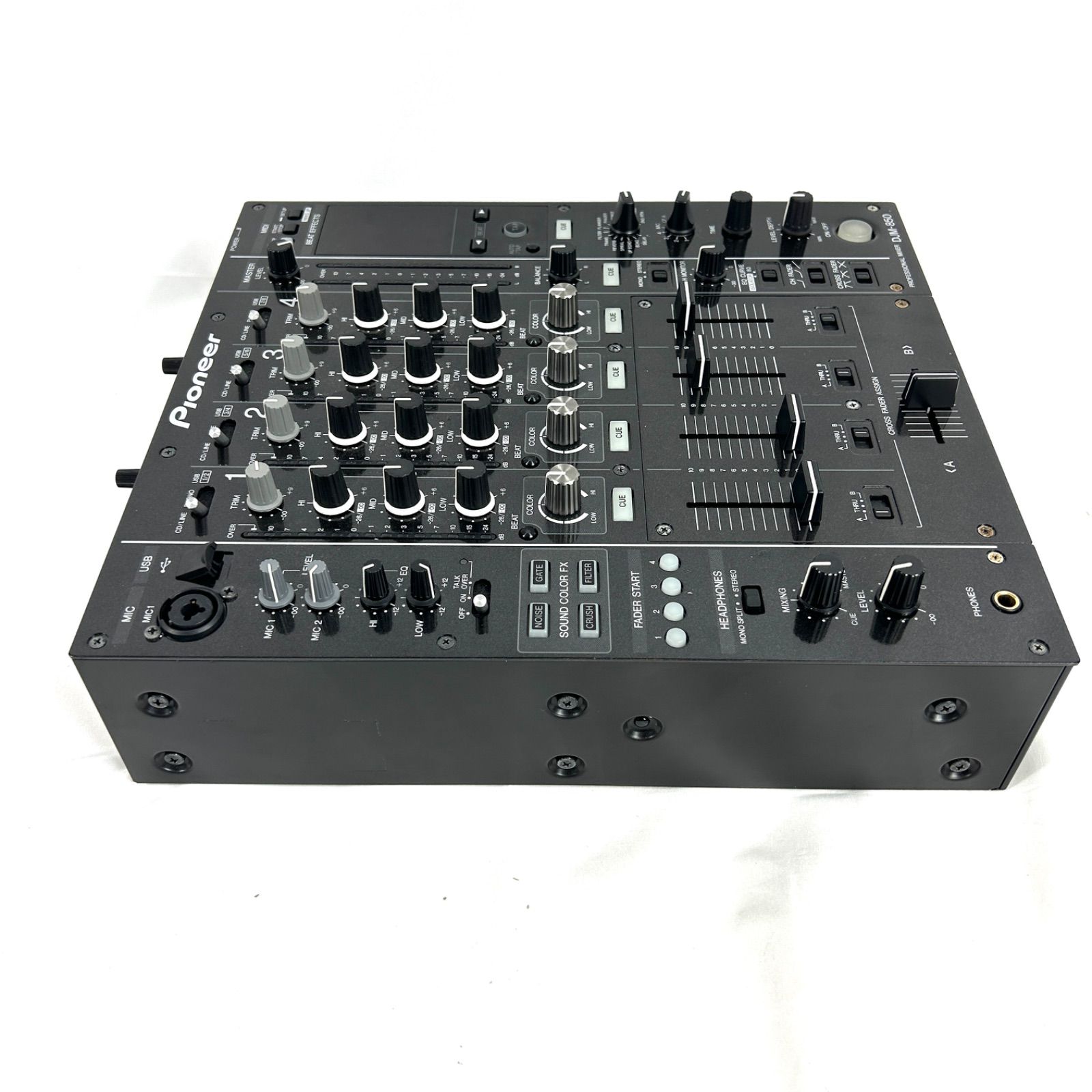 Pioneer DJM-850 プロフェッショナルミキサー　中古
動作確認済み Pioneer DJM-850 プロフェッショナルミキサー 中古動作確認済み