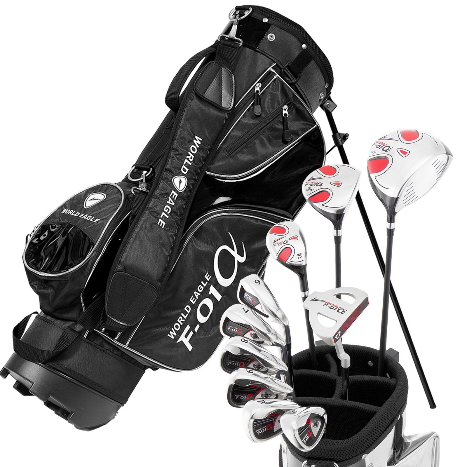 ワールドイーグル WE FLAZ キャディーバッグ ワールドイーグル