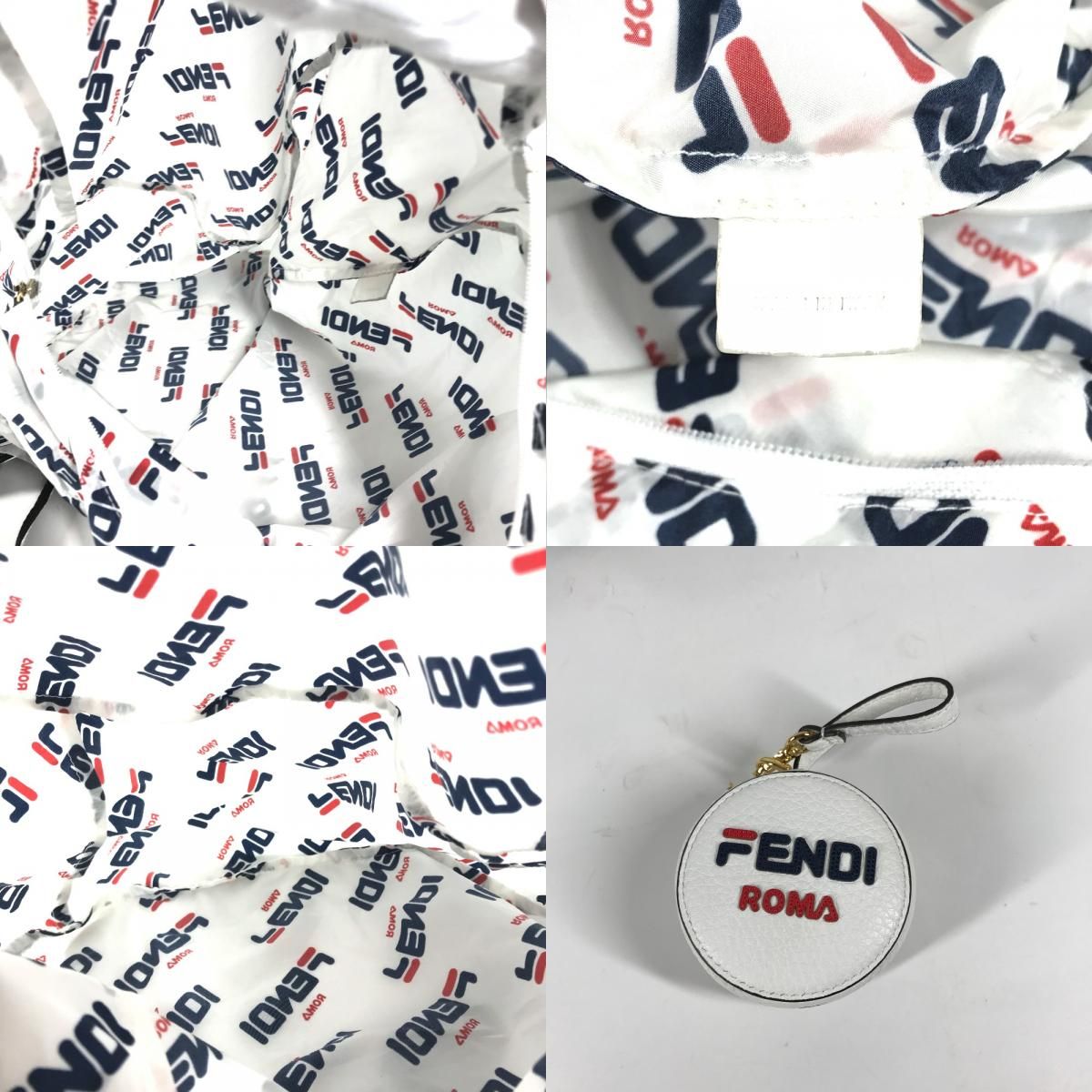 FENDI フェンディ リュックサック フィラ FILA コラボ ナイロン - メルカリ