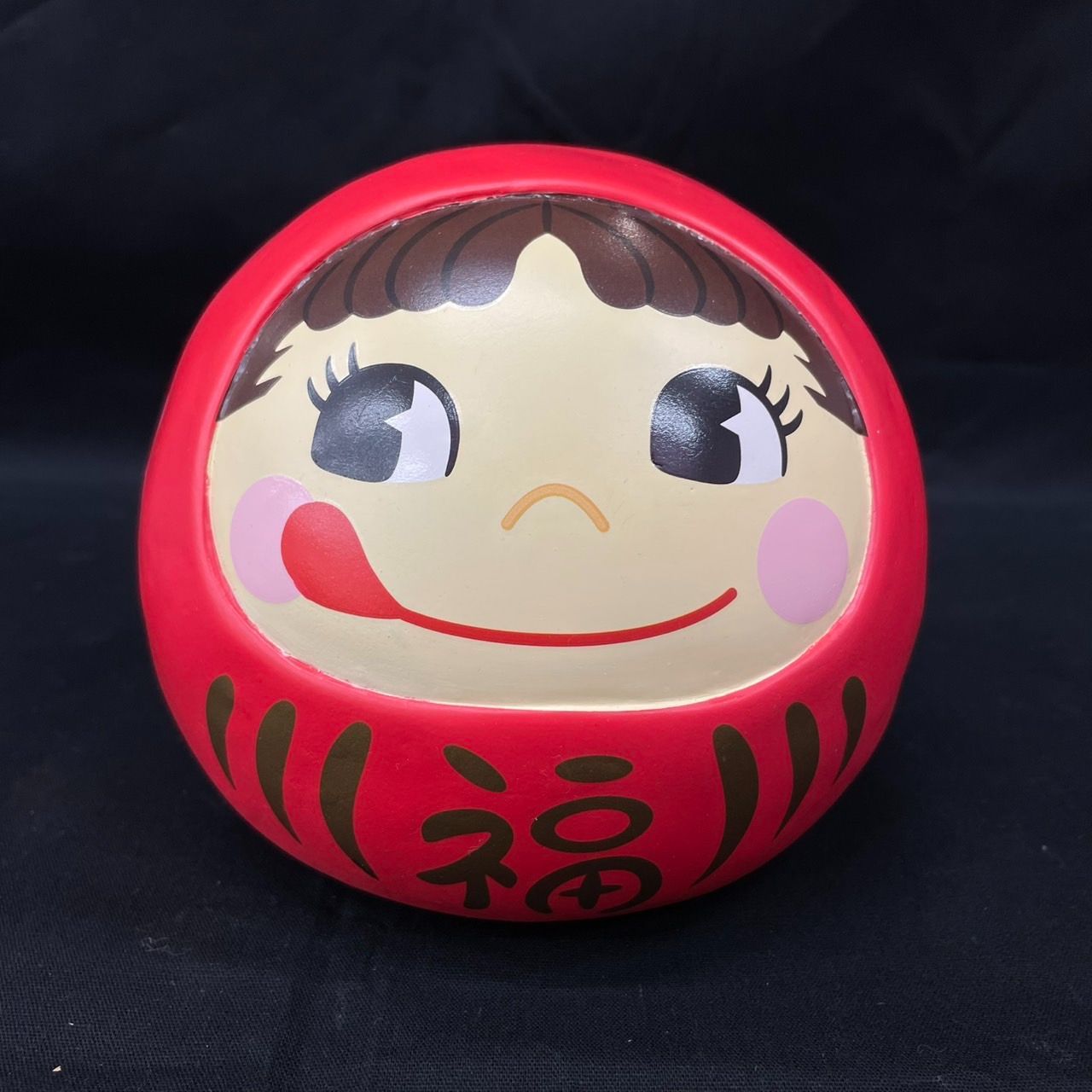 不二家ペコちゃん非売品開運だるま 限定SALE，100%新品 ペコちゃん 未開封開運だるま