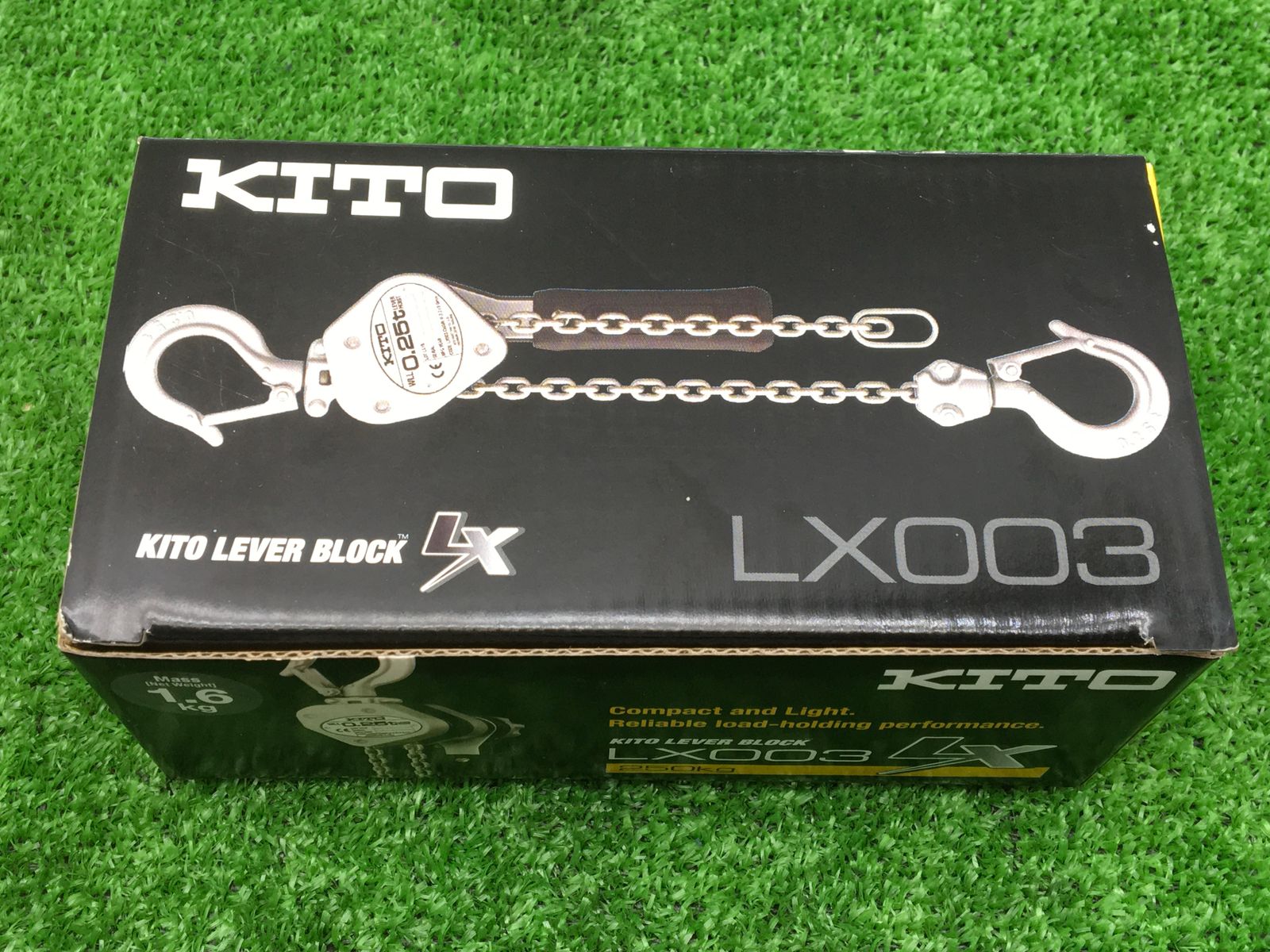 KITO キトー レバーブロック LX003 荷重0.25トン2個セット（キトー 