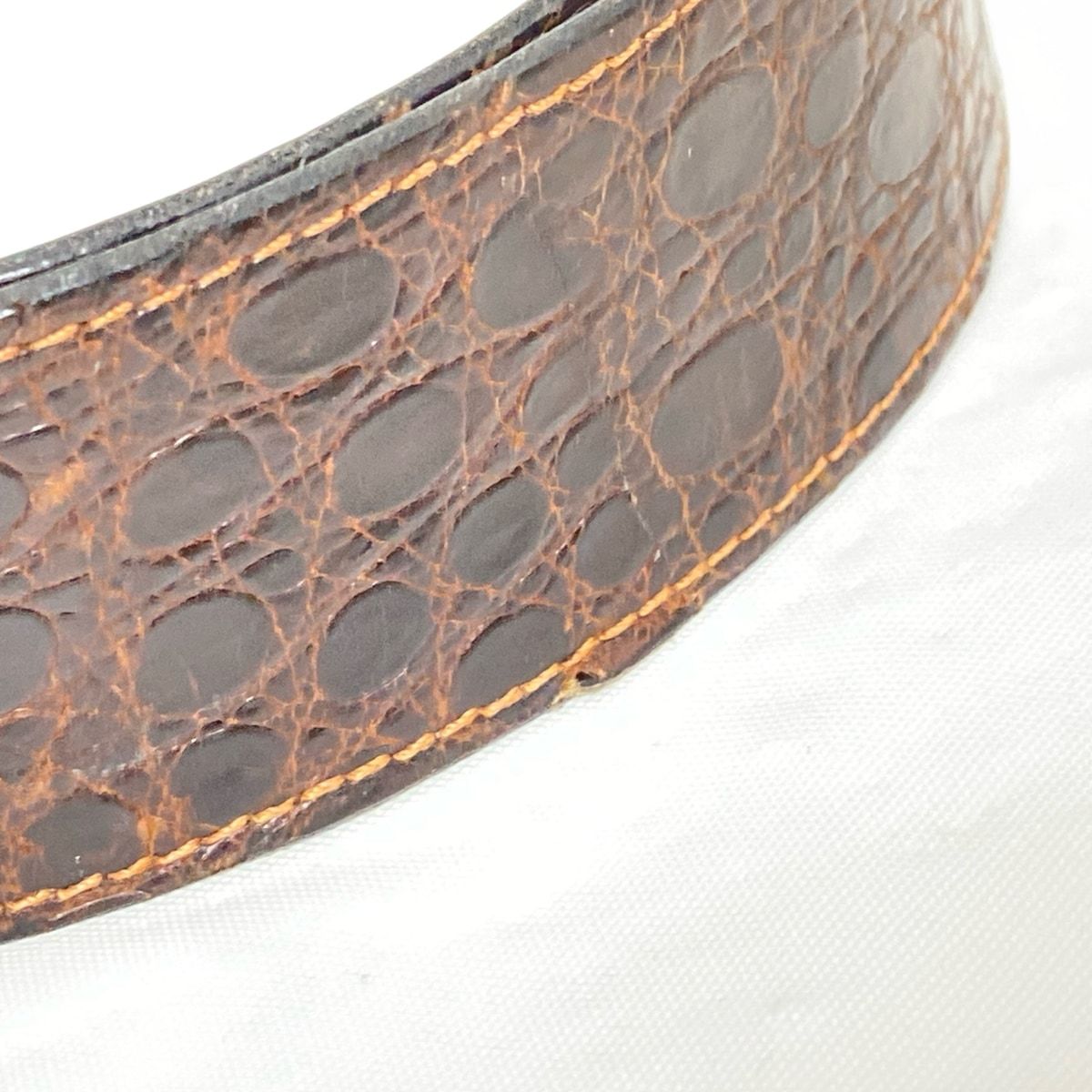 【美品】 セリーヌ ファスナー サッシュベルト ダークブラウン イタリア製 セリーヌ(CELINE)|ベルト セリーヌ|HARDOFFオフモール（オフモ