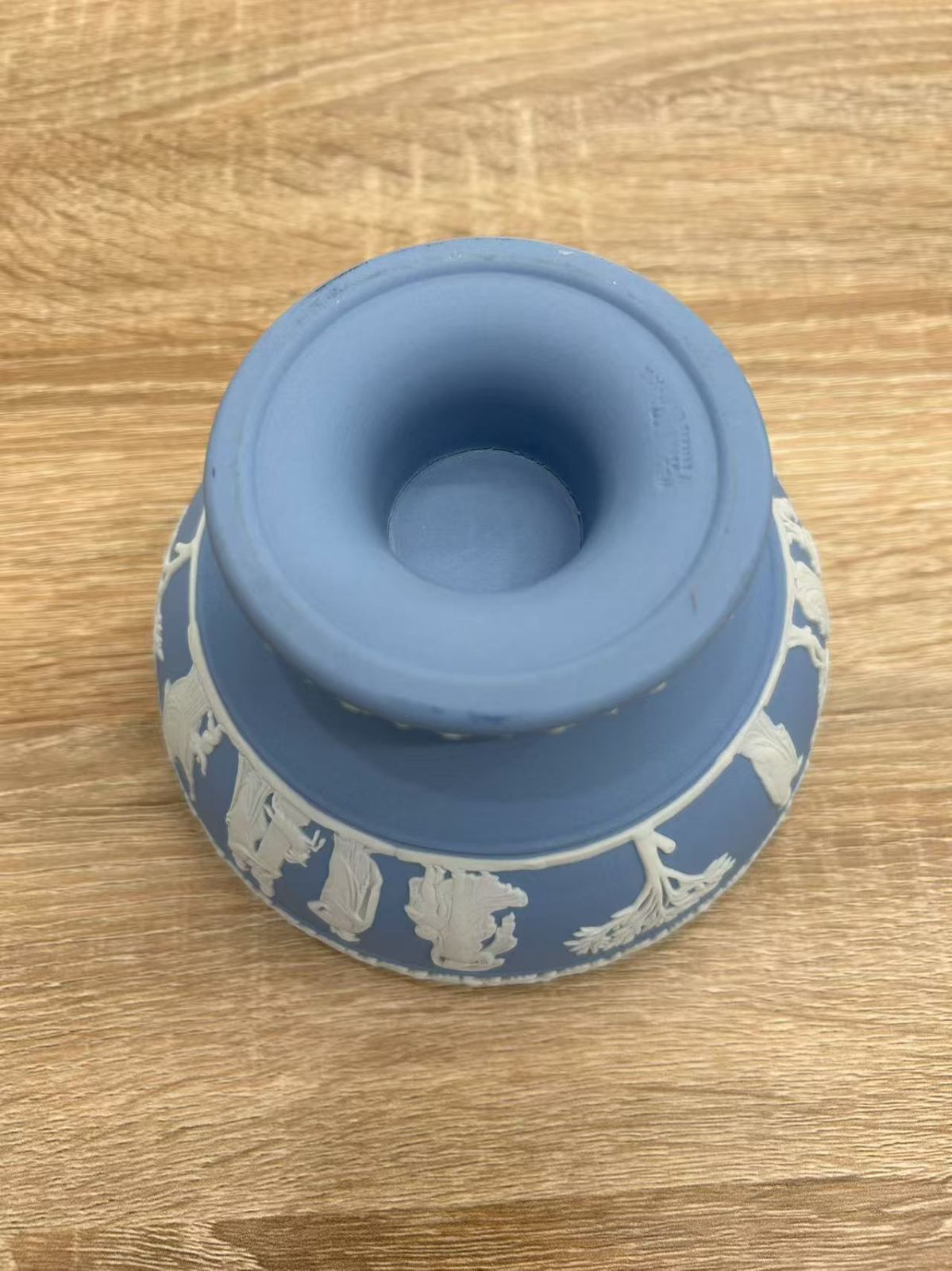 ウエッジウッド WEDGWOOD ジャスパー コンポート ブルー - メルカリ