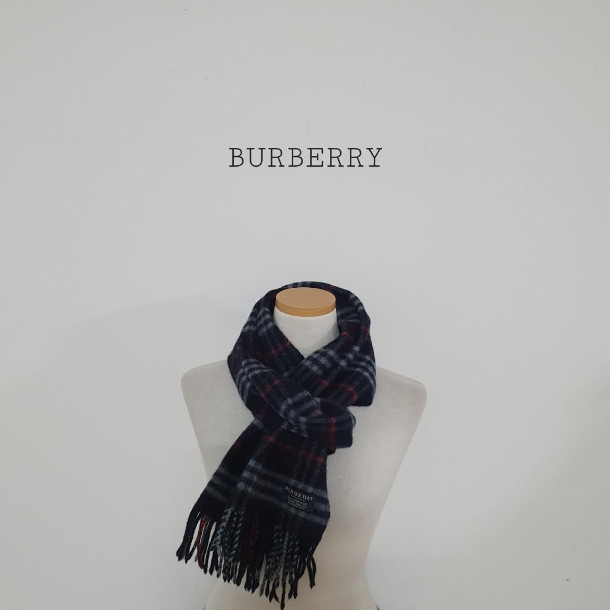 マフラー バーバリー - BURBERRY メルカリ バーバリーズ ラムウール