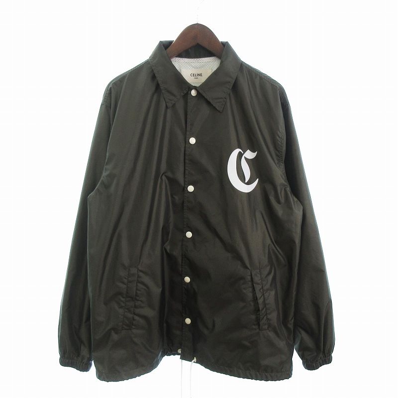 【関税・送料込み】Celine コーチジャケット ナイロン ロゴ 関税送料込｜CELINE：セリーヌ ロゴ ナイロン コーチジャケット