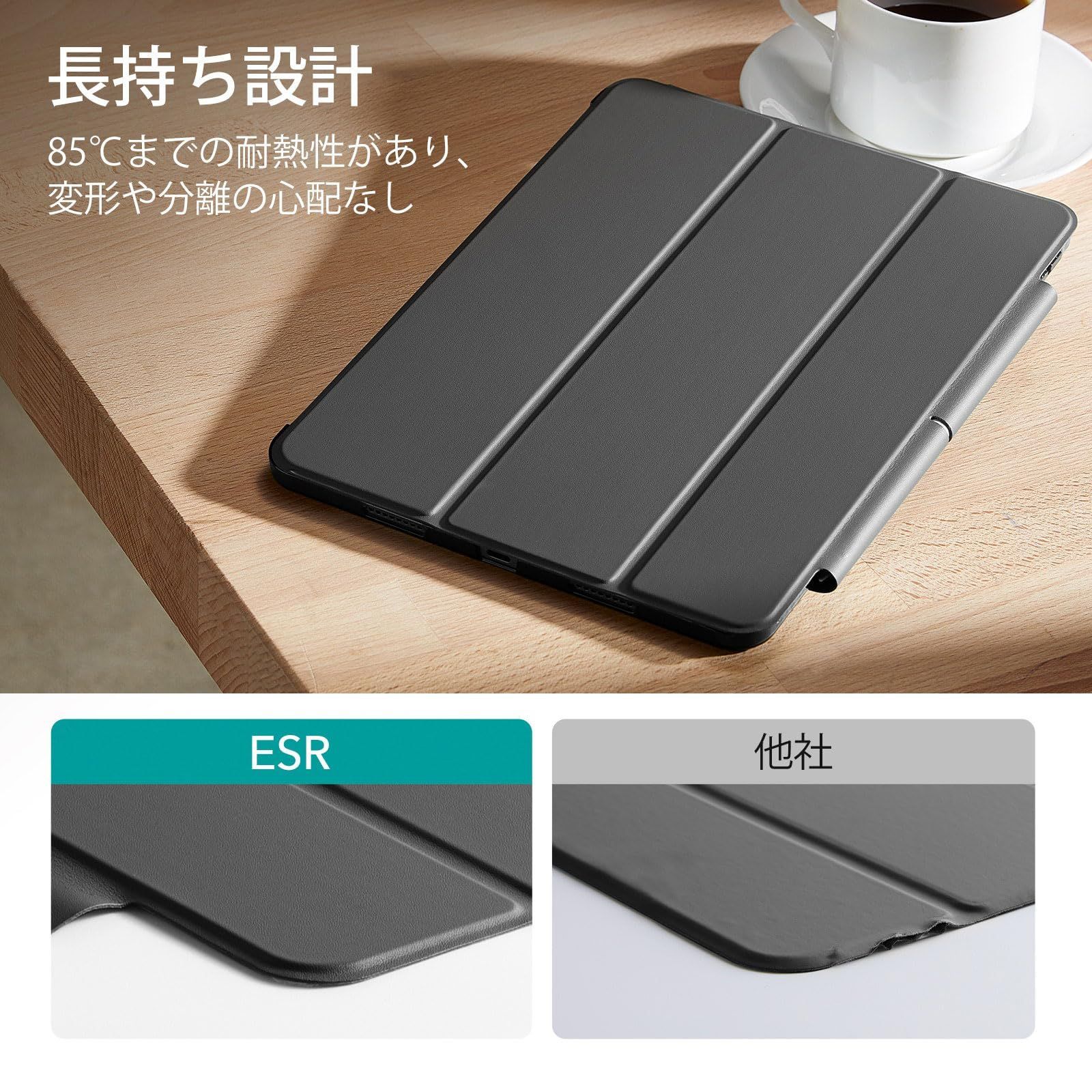 数量限定】ESR iPad Pro 11インチ ケース (2022/2021)用 第4/3世代対応