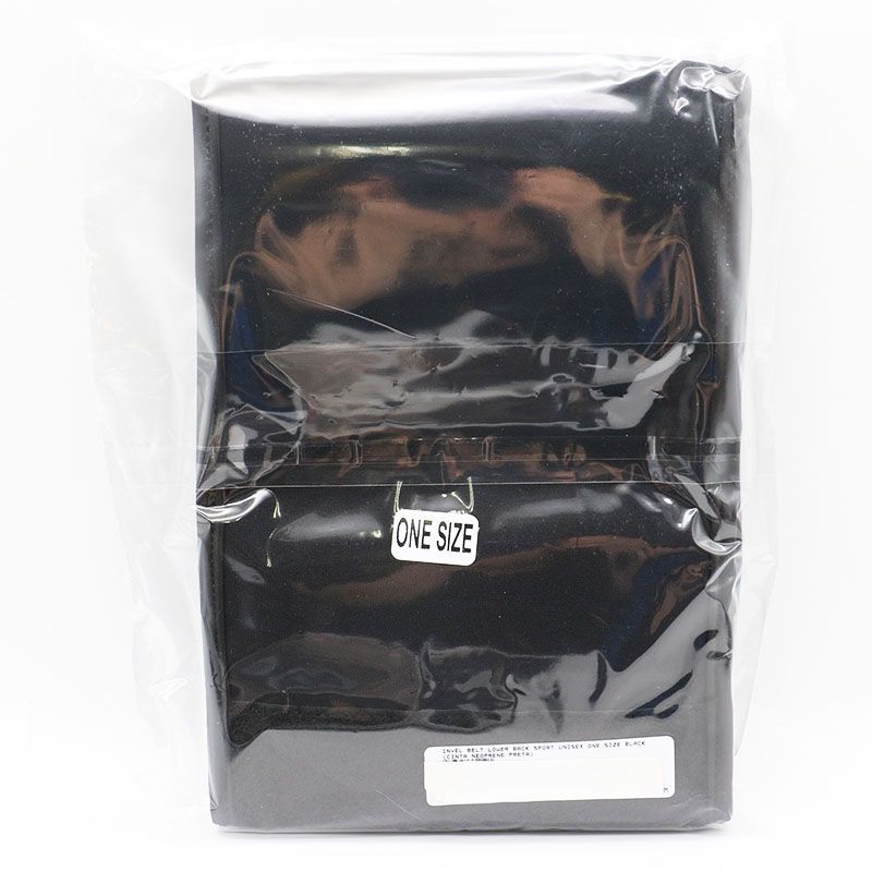 ♥ インヴェル invel サポートベルト ユニセックス ブラック MR7-06-31-10