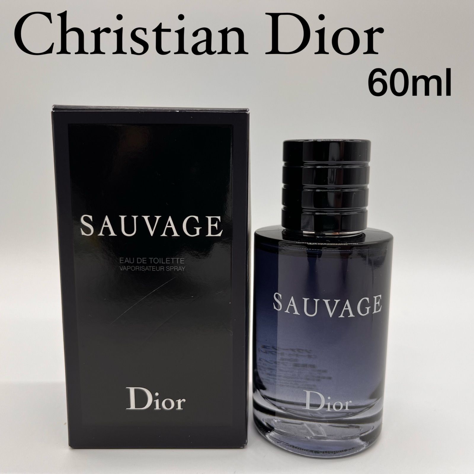 人気】【ほぼ満量】Dior ソヴァージュオードゥトワレ 60ml メンズ香水 - メルカリ