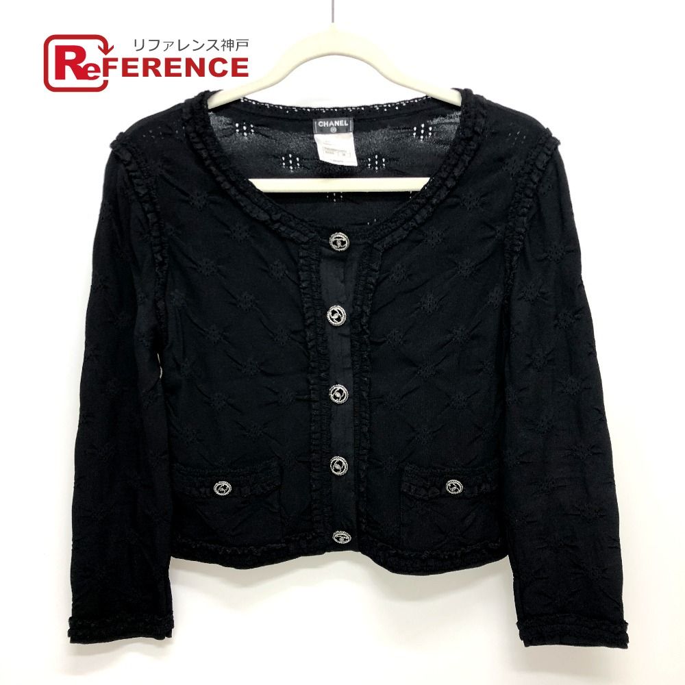 CHANEL シャネル カーディガン ココマークボタン P40395 ビス CHANEL シャネル カーディガン ココマークボタン P40395 ビス