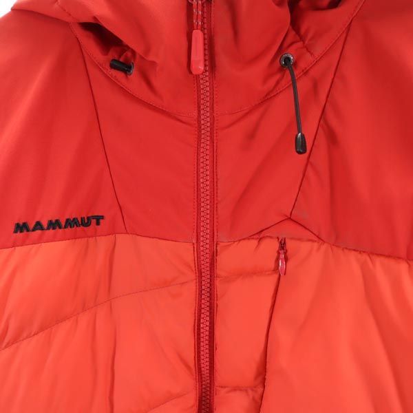 マムート アウトドア 長袖 ダウンジャケット XL レッド系 Mammut