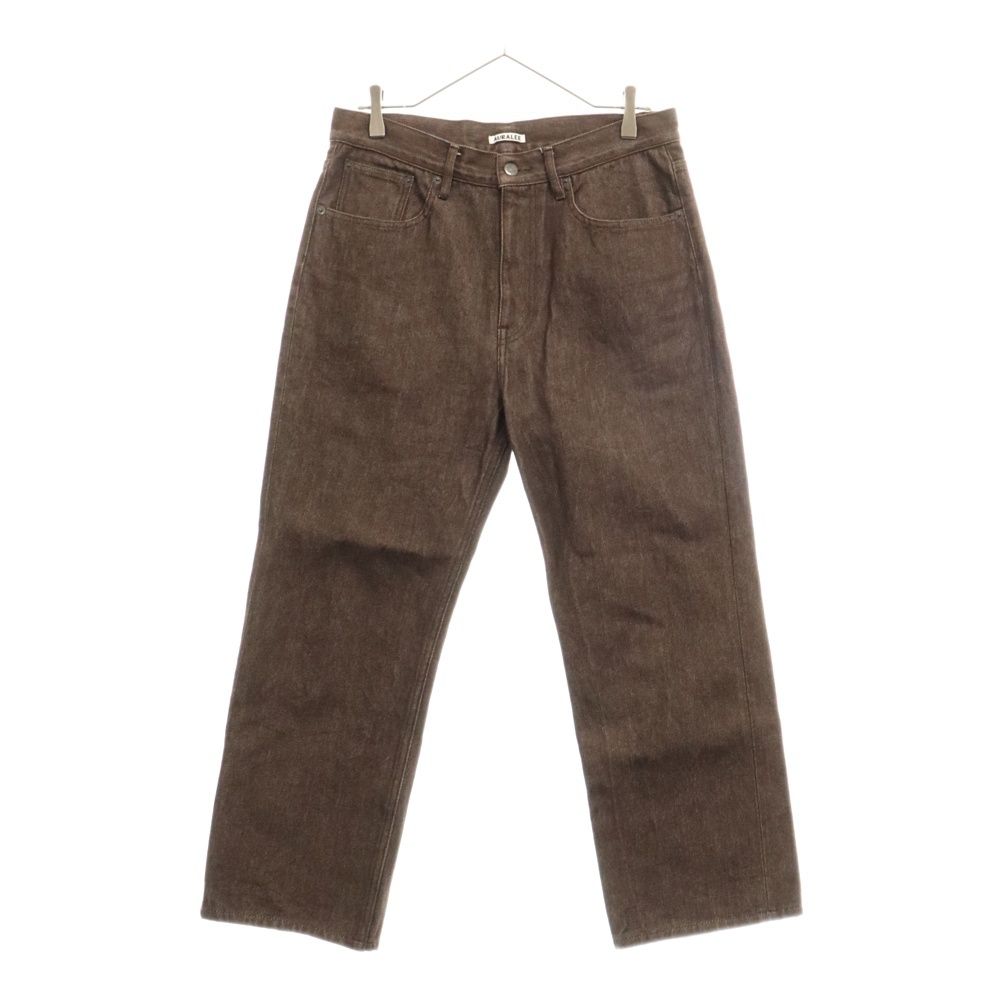 AURALEE(オーラリー) サイズ:32 HARD TWIST DENIM 乗り込める 5P PANTS 