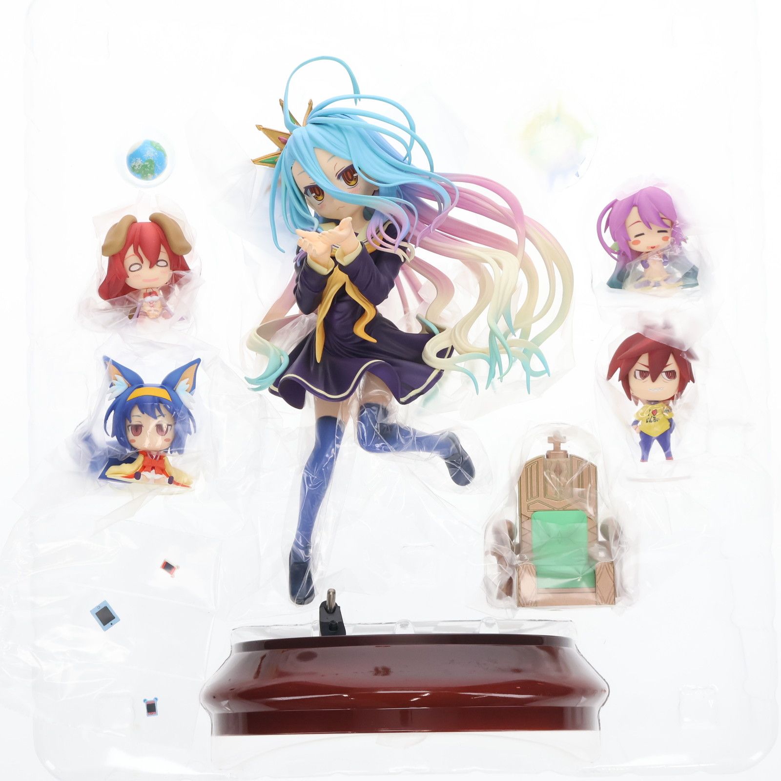 ノーゲーム・ノーライフ 白 1/7 完成品フィギュア ファット・カンパニー ノーゲーム・ノーライフ 白 1/7 完成品フィギュア（再販）[ファット