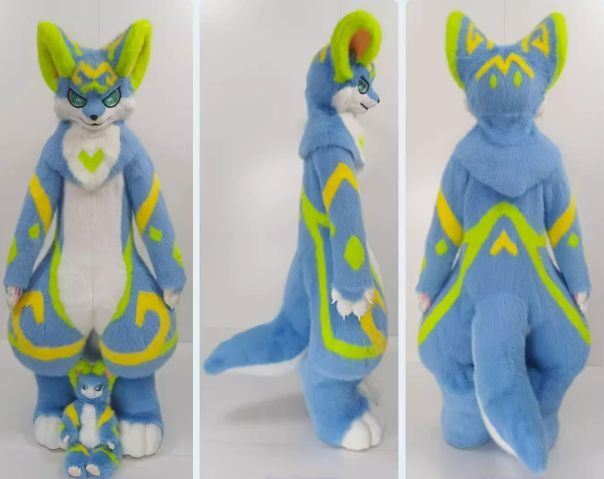 着ぐるみ ケモノ体 フルスーツ 短毛タイプ NO.57 最 セット 全身 ケモノ ファースーツ ぬいぐるみ コスプレ コスチューム