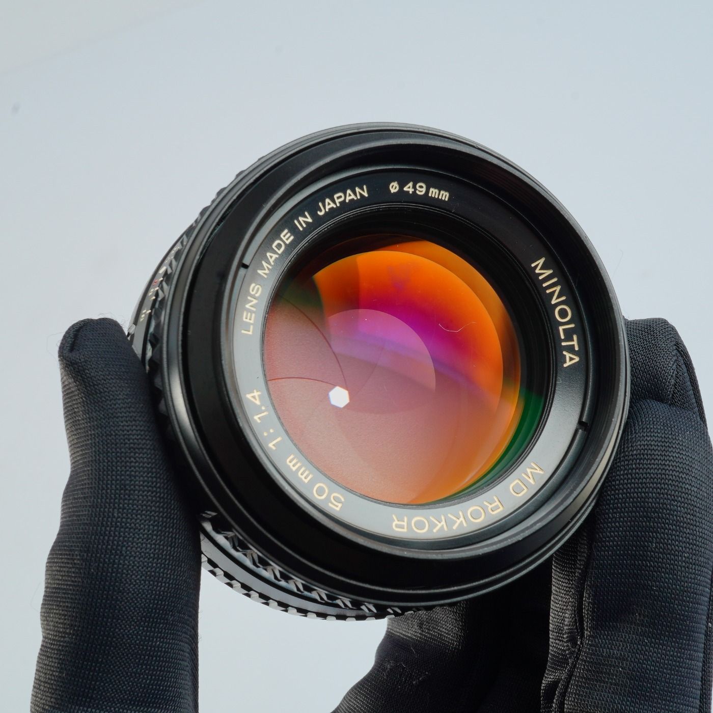 MINOLTA オンライン ミノルタ MD ROKKOR 50mm F/1.4 単焦点レンズ