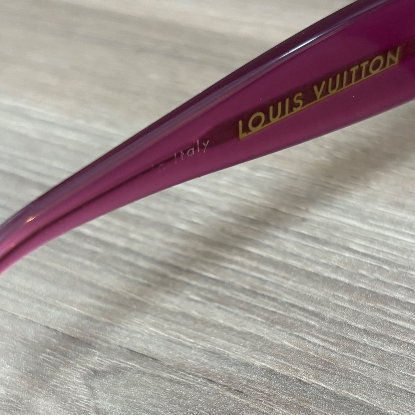 ☆LOUIS VUITTON ルイヴィトン サングラス ウルスラGM Z0103E パープル