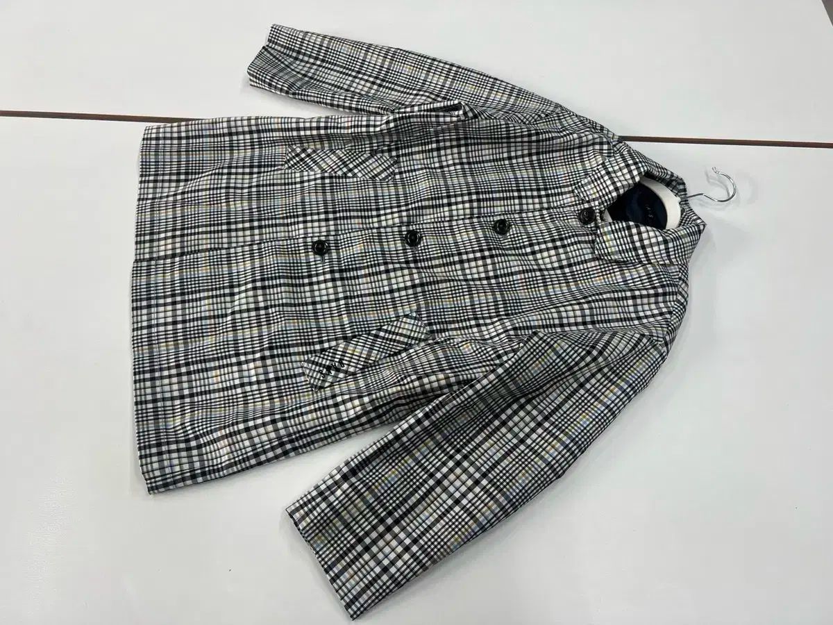 DAKS(ダックス) 130 チェック トレンチ