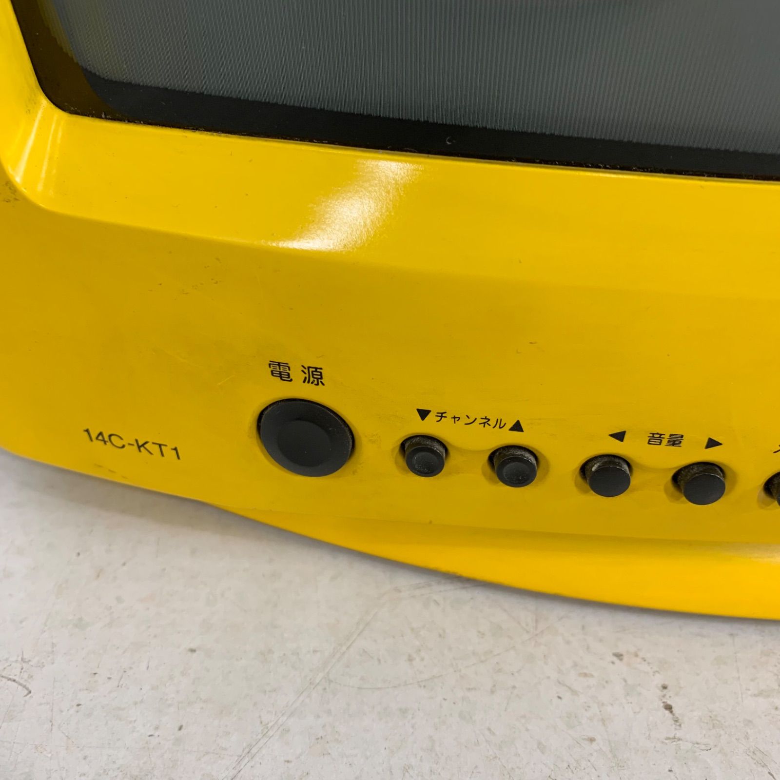 阪神タイガース ブラウン管テレビ 14C-KT1 阪神タイガース ブラウン管テレビ リモコン付 14C-KT1