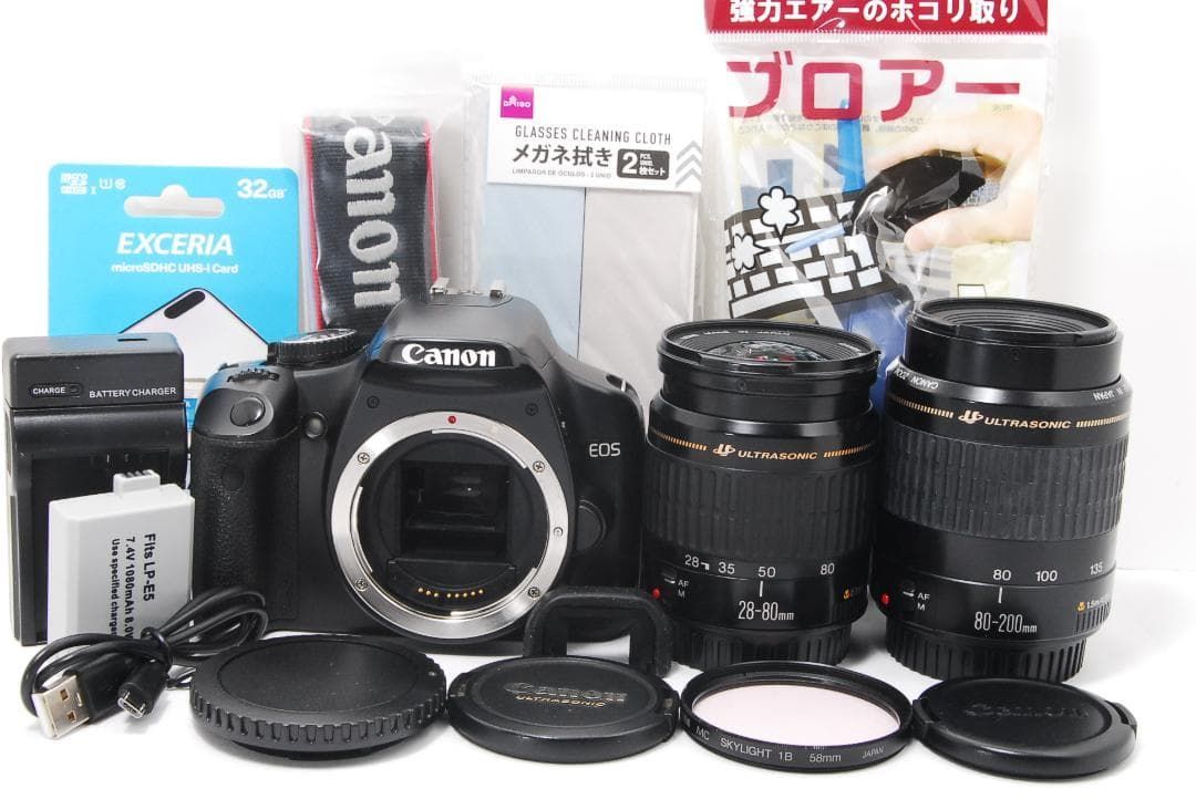 少シャッター数 Canon Kiss x2 人気 一眼レフ カメラ スマホ転送