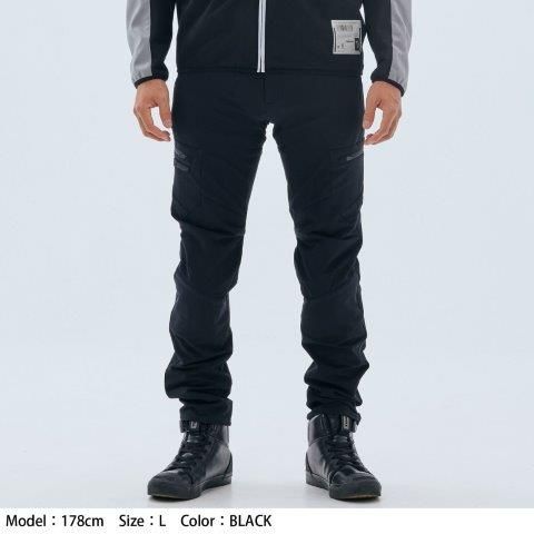 トップ クイックドライ カーゴパンツ ブラック XXLサイズ RSY258