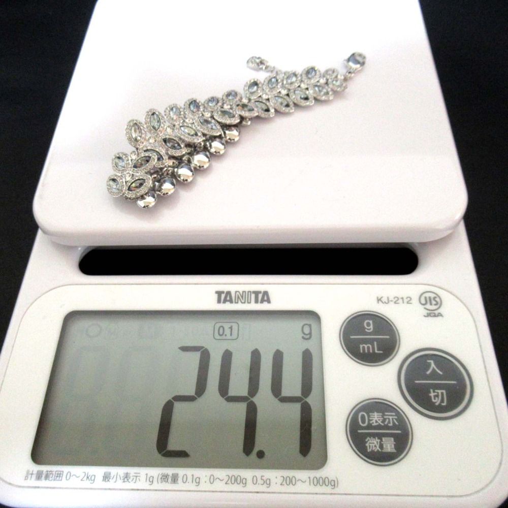 未使用 SWAROVSKI スワロフスキー Baron リーフモチーフ