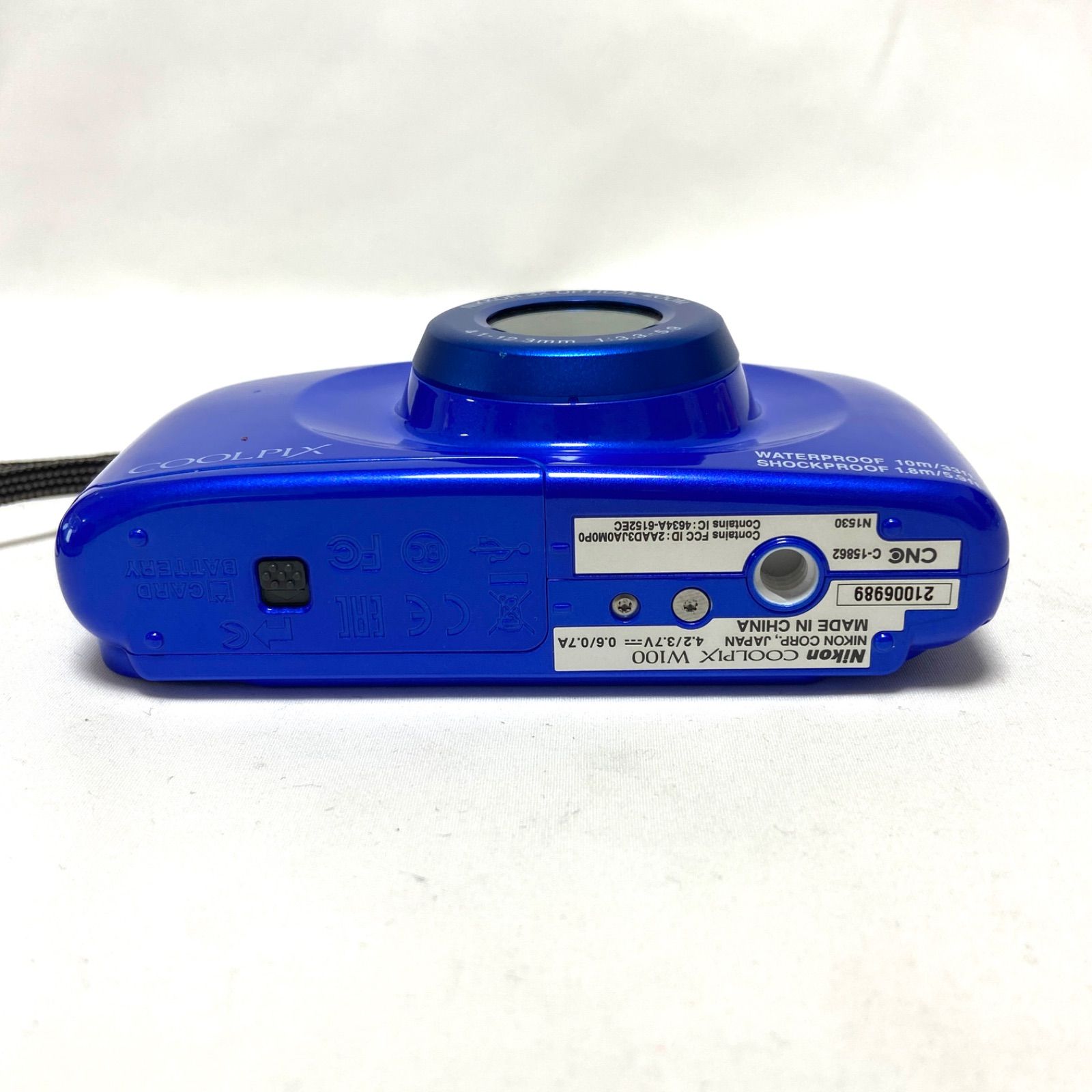 Nikon COOLPIX W100 ブルー ニコン クールピックス コンパクトデジタル