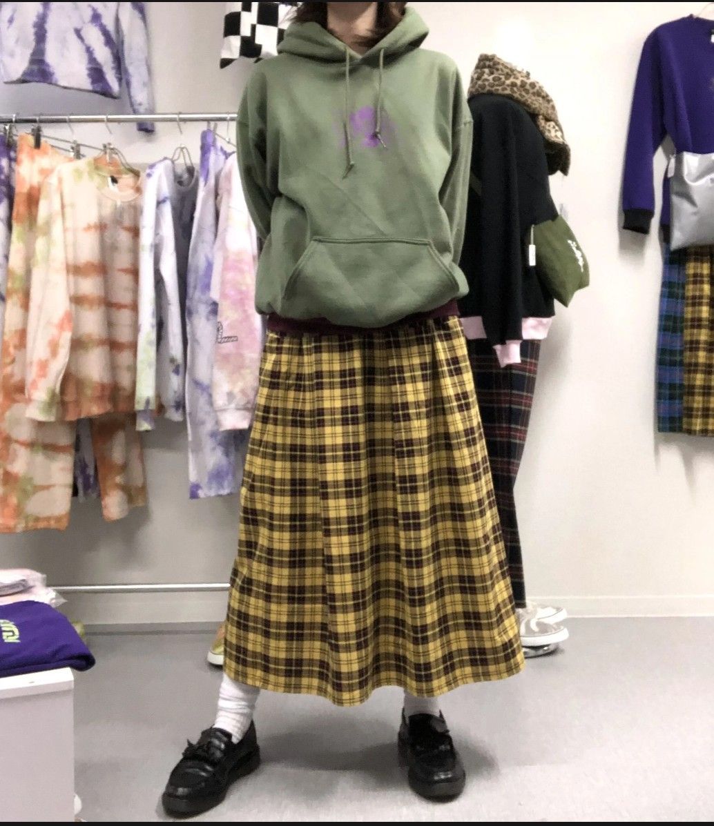 りんごです！ロイスクレヨン チェックロングティアードスカート NEW ITEMS | ロイスクレヨン公式サイト | Lois CRAYON official