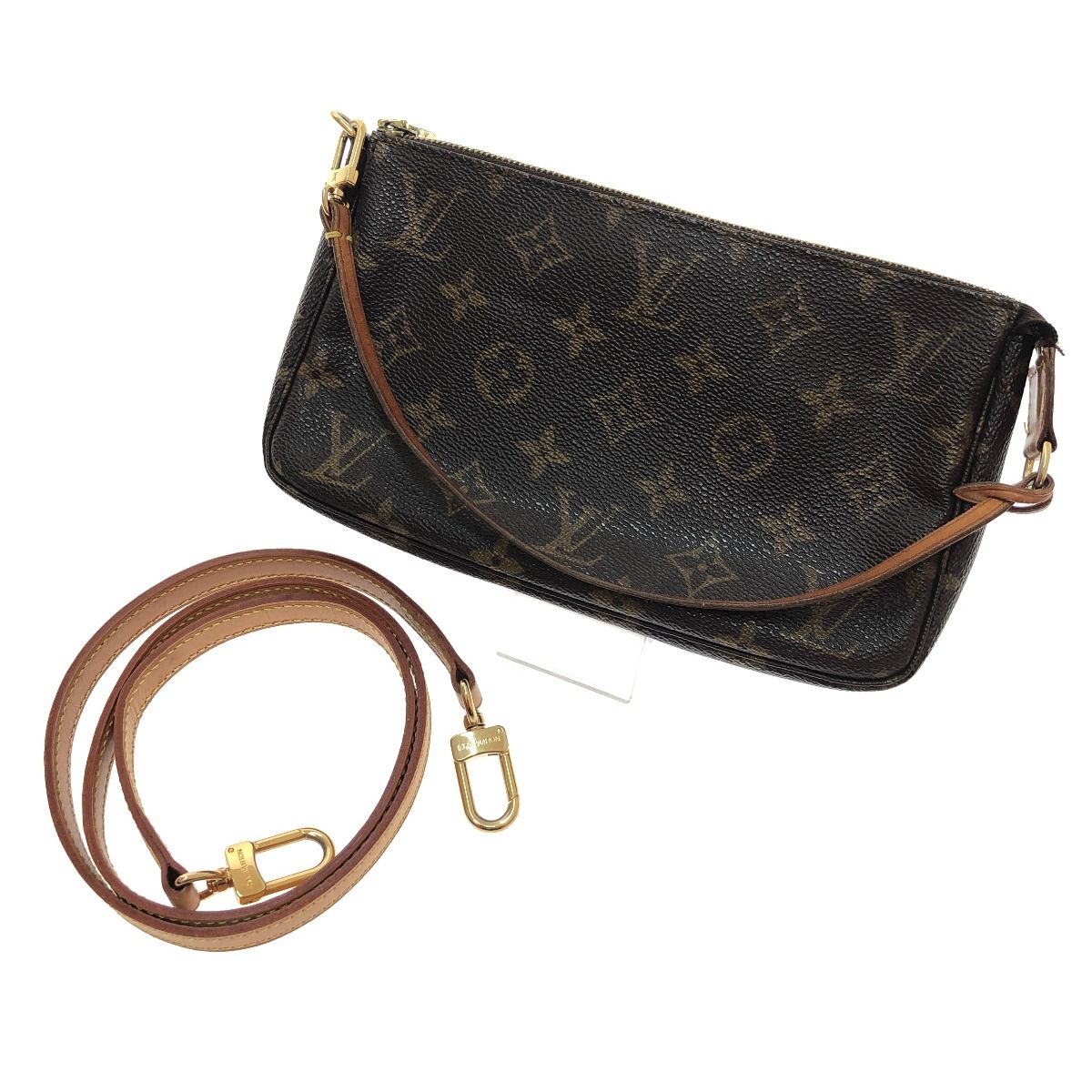 □□LOUIS VUITTON ルイヴィトン モノグラム ポシェット・アクセ