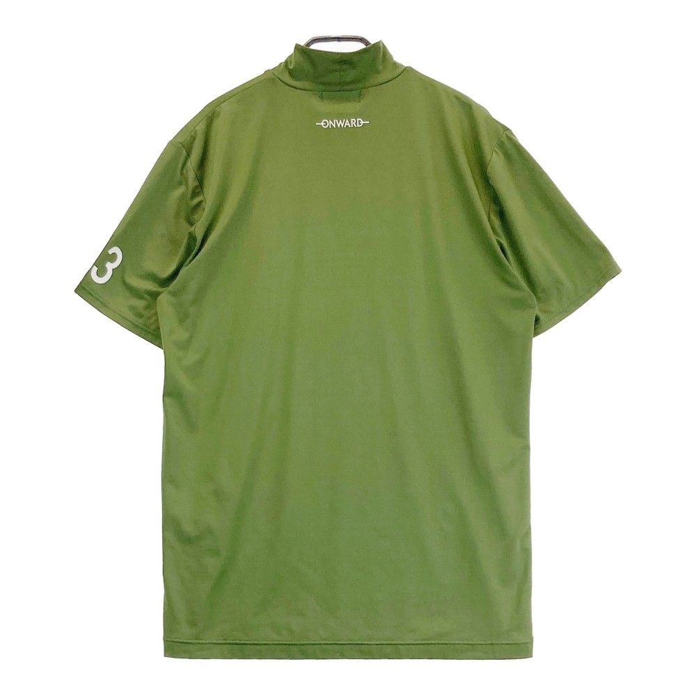 サイズ：3 23区GOLF ニジュウサンクゴルフ 23Fondation ハイネック半袖Tシャツ  グレー系 [240101440716] ゴルフウェア メンズ ストスト サイズ：3 23区GOLF ニジュウサンクゴルフ 23Fondation