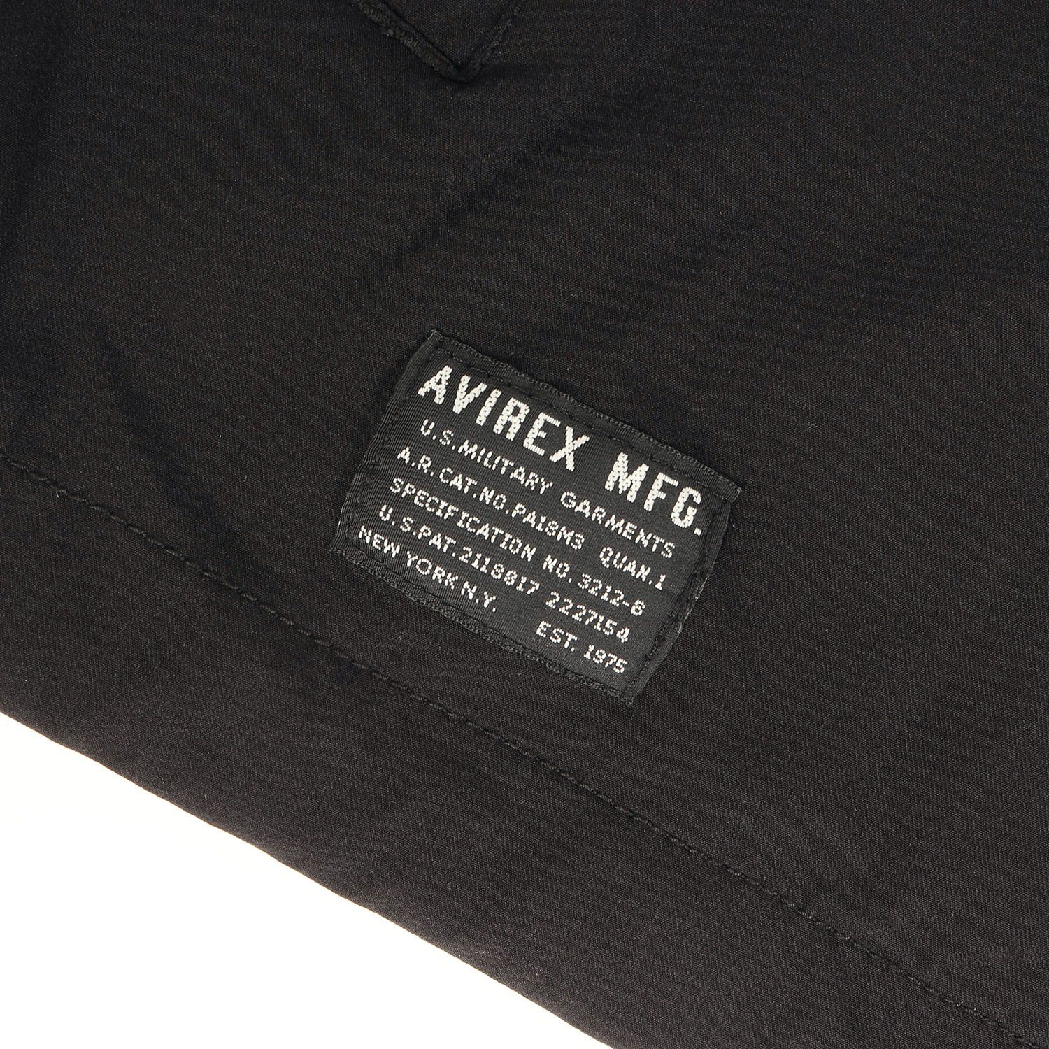 美品】AVIREX アヴィレックス ジャケット ブラック 黒 サイズ