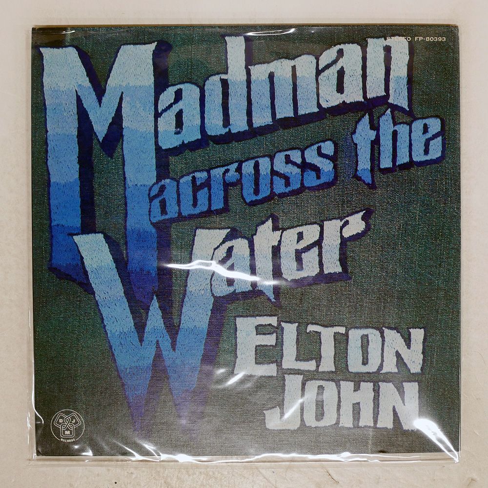 国内盤 ELTON JOHN/MADMAN ACROSS THE WATER/DJM FP80393 LP