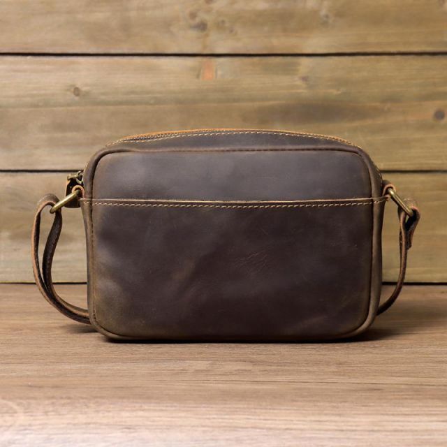 メンズ 鞄 カバン バック ファッション オシャレ アイテム 小物  メンズ ショルダー バッグ 革 カジュアル クロス ボディ バッグ レザー レトロ スマホ バッグ バック パック 