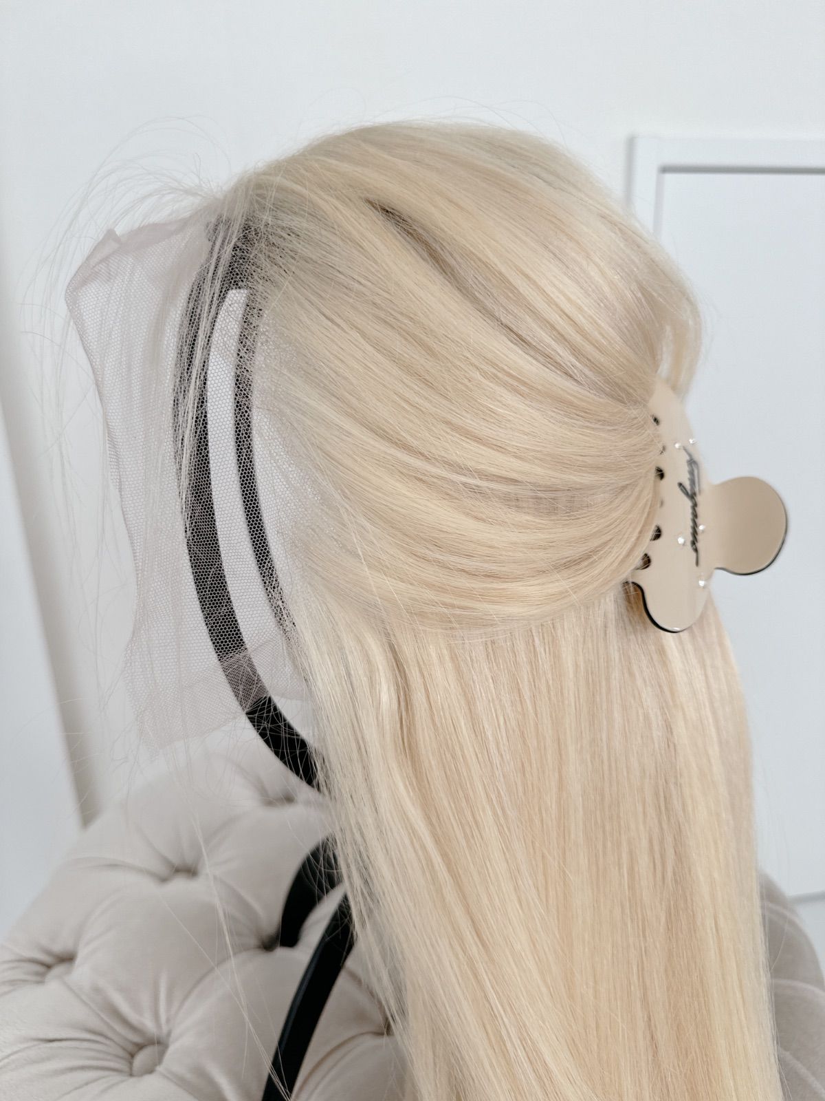 最終価格☆꒡̈⃝ 人毛100% レースウィッグ　 新品未使用 広範囲レース】レミー人毛100%人毛ウィッグ フルウィッグ レース