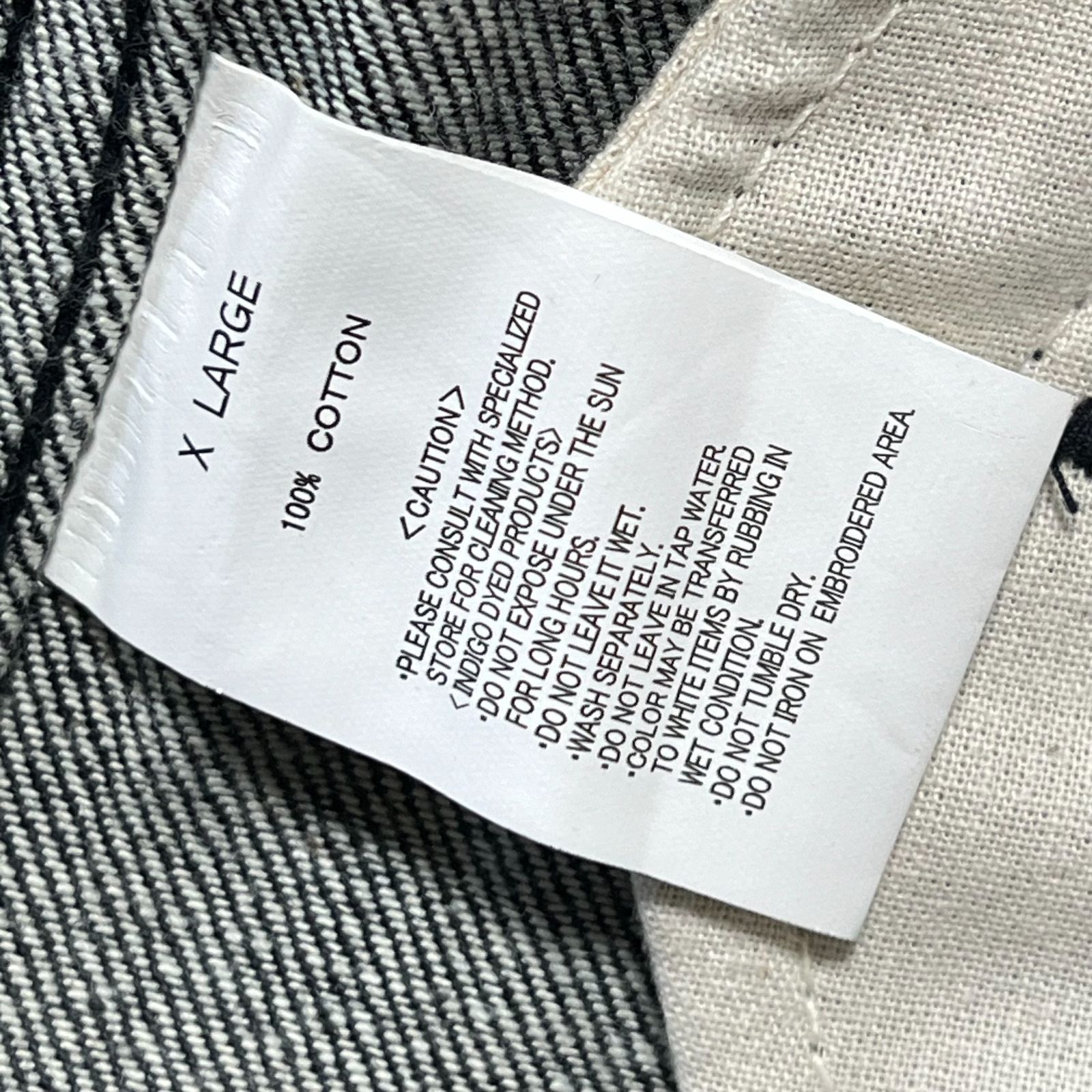 【美品 】Stüssyデニム チェーン刺繍 コーチジャケット Ｍサイズ 正規品 美品 STUSSY ステューシー チェーン刺繍 デニム コーチ