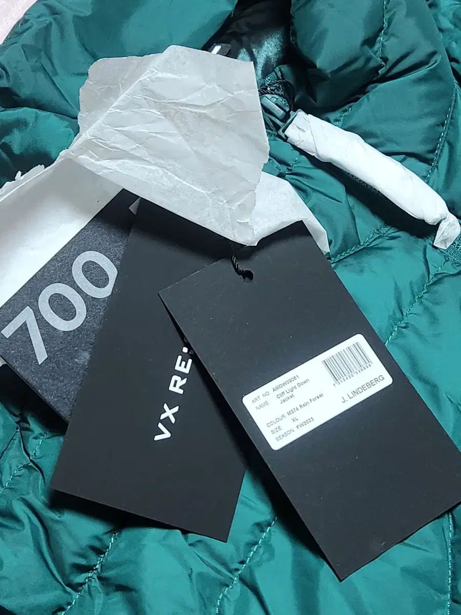 J.LINDEBERG J.リンドバーグ クリーフ ライト ダウンジャケット 軽量ジャケット ダウン M XL