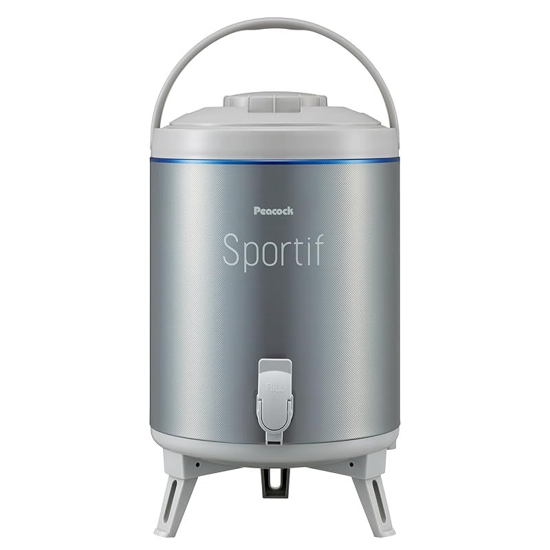 楽天市場】ピーコック キーパー 9．5（ウォータージャグ｜アウトドア）：スポーツ・アウトドアの通販 ピーコック魔法瓶工業(The-peacock) ピーコック ウォータージャグ 9.5L 日本製 保冷 保温 キーパー アウトドア キ