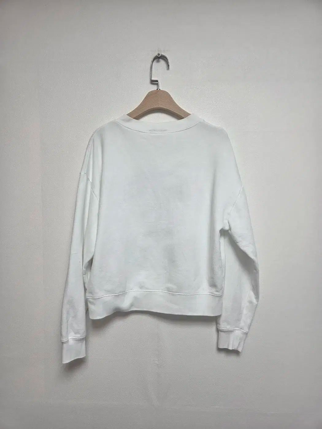 SANDRO サンドロ レディース ロゴ トレーナー ホワイト S