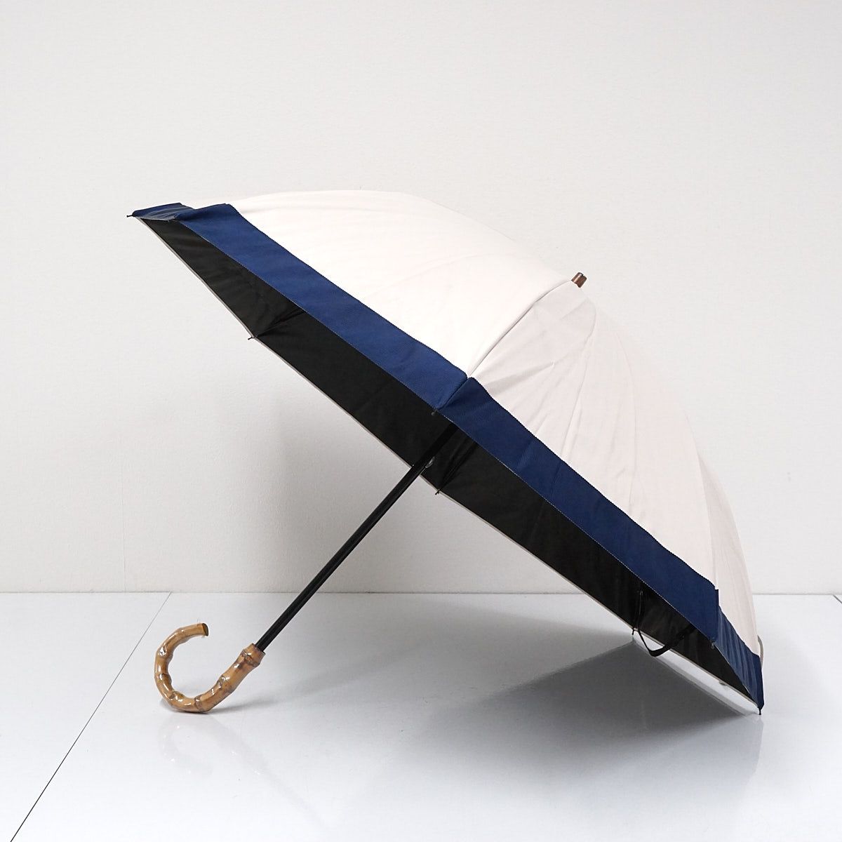 完全遮光折りたたみ日傘 untule アントゥーレ USED品 2way バイ
