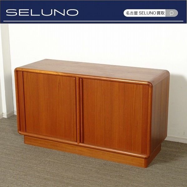 ◾︎SELUNO◾︎ キバエクモーベルファブリック デンマーク製 チーク材 蛇腹扉付サイドボード ゲタマ フリッツハンセンウェグナーフィンユール