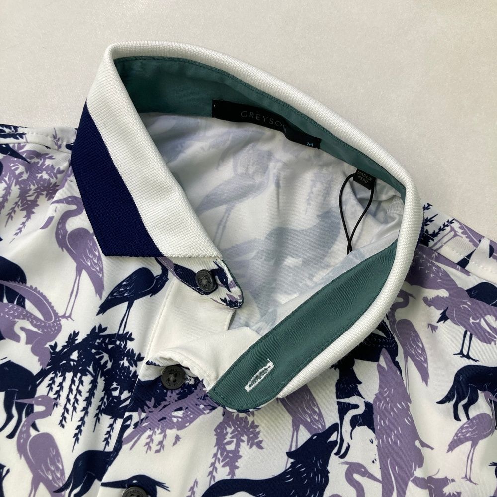 GREYSON グレイソン MSP24K69 半袖ポロシャツ SHADOWS OF THE MARSH  