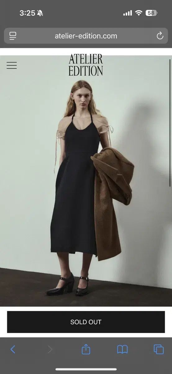 アトリエエディション ホルターネック ONE PIECE S