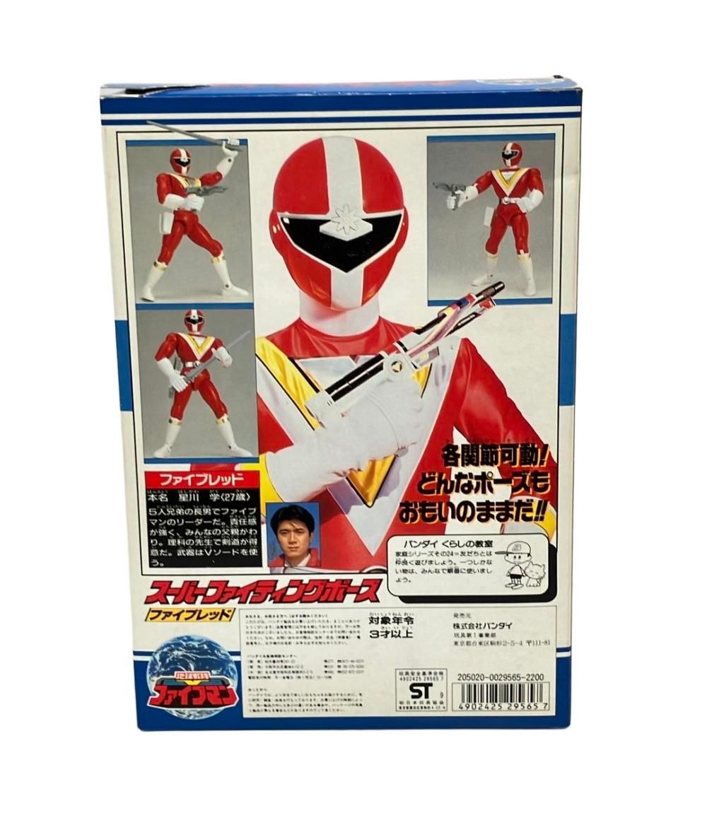 地球戦隊ファイブマン スーパーファイティングポーズ レッド ファイブマン スーパーファイティングポーズ ファイブレッド