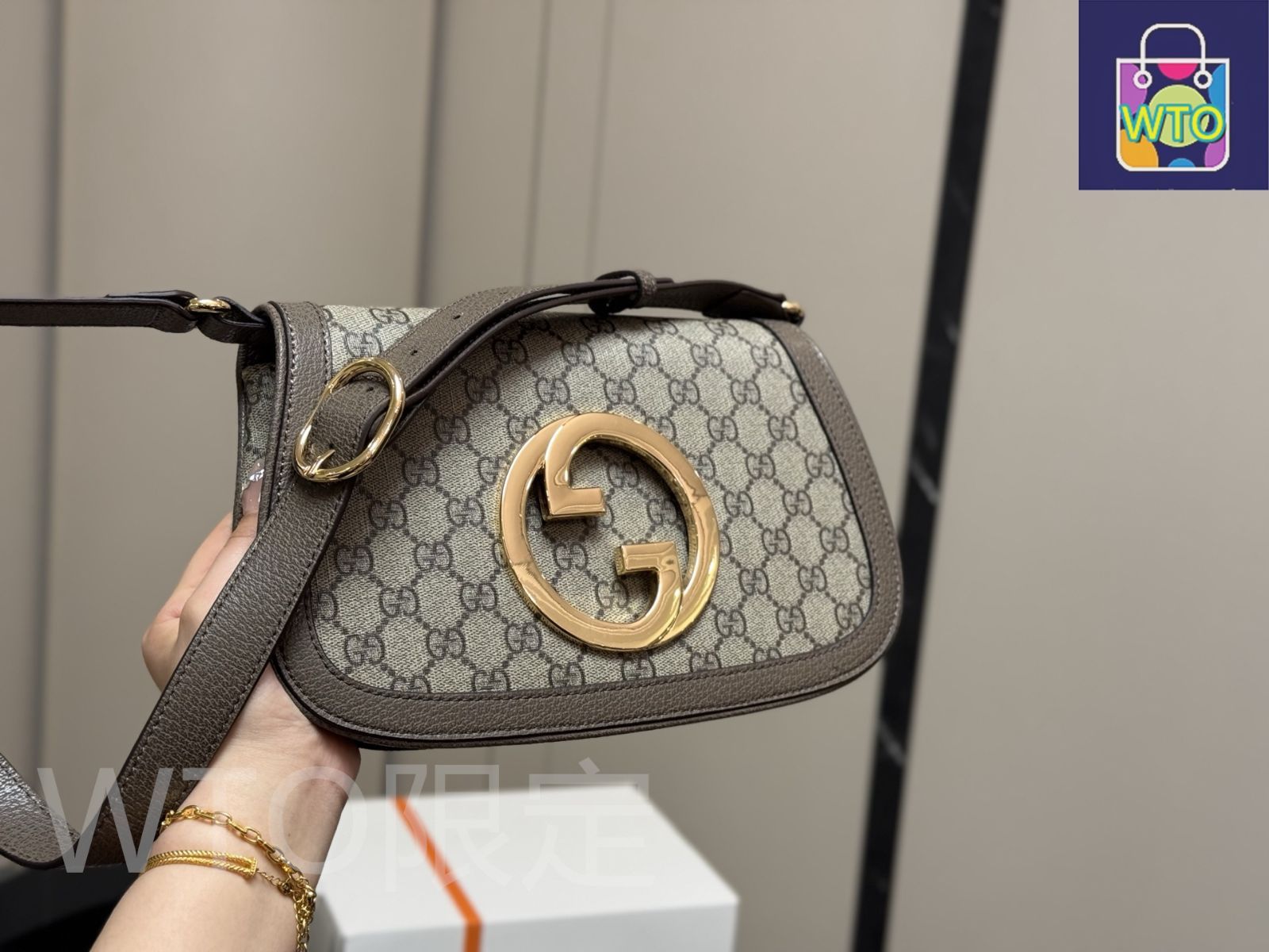 ☆関税・送料込☆【GUCCI】Blondie スモールトートバッグ 今日特価】Gucci Blondie ショルダーバッグ（12.9cm）-WTO輸入1
