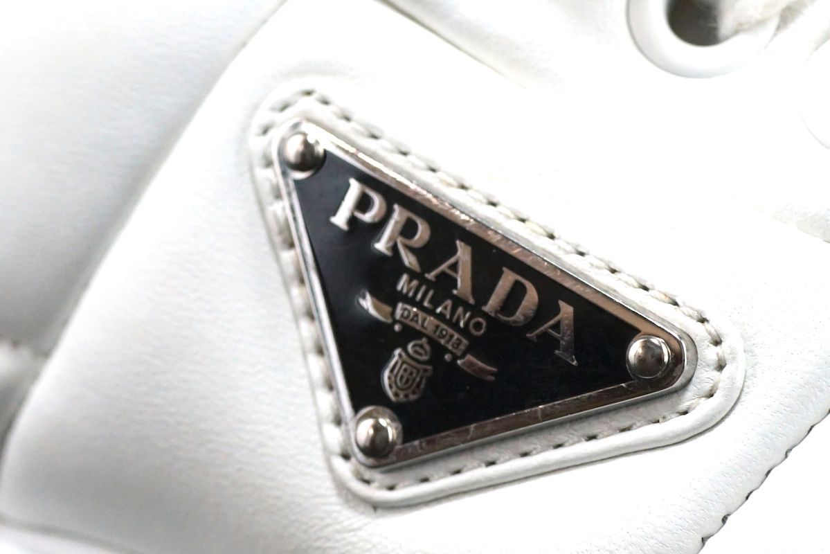 PRADA プラダ モノリス ソフトパデッドナッパレザー レース