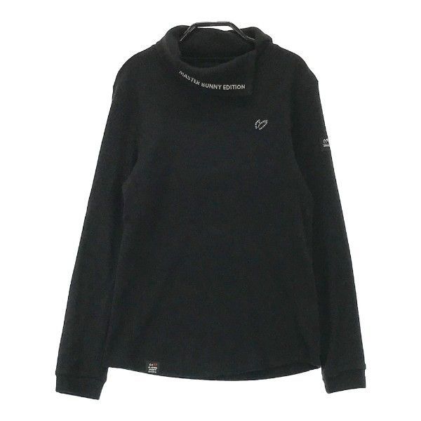 MASTER BUNNY EDITION 長袖シャツ L 黒 フルダルメッシュ×トリコット 長袖インナーシャツ(【男性】機能