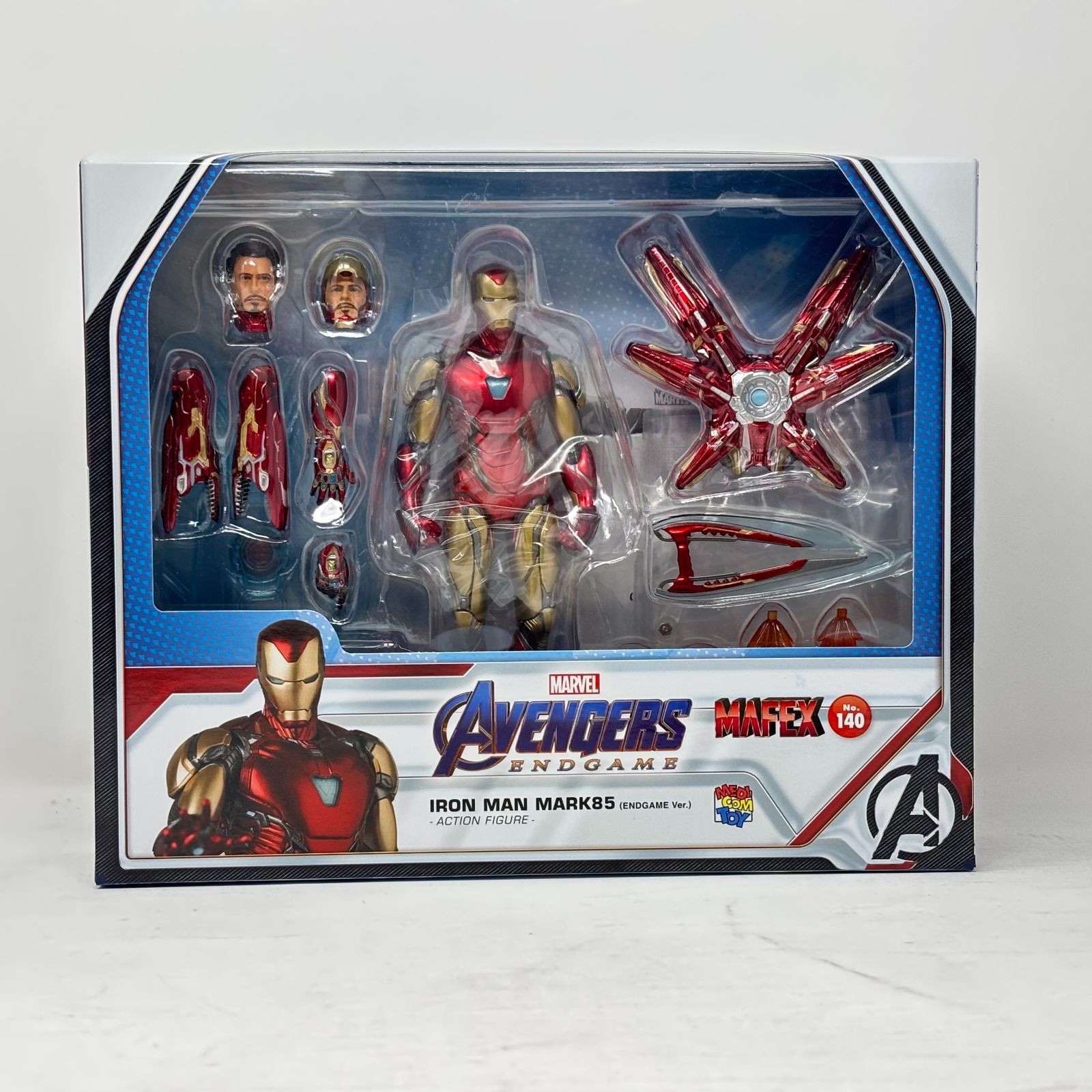 輝く高品質な 新品未開封】MAFEX エンドゲーム マーク85 アイアンマン No.140 アメコミ